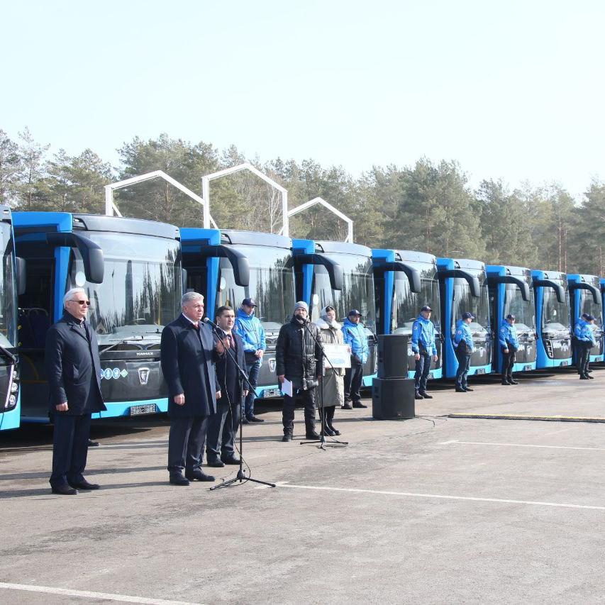 КАМАЗ поставил очередные автобусы в Набережные Челны