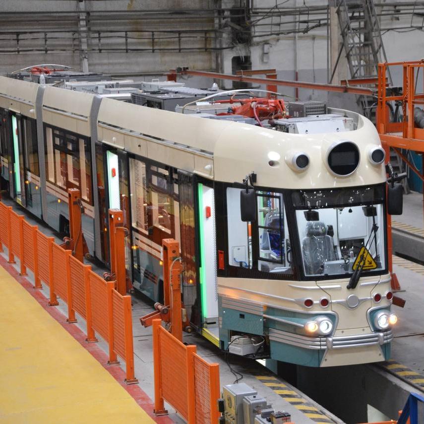 Ретро-трамвай «Достоевский» завершил сертификационные испытания в Санкт-Петербурге 