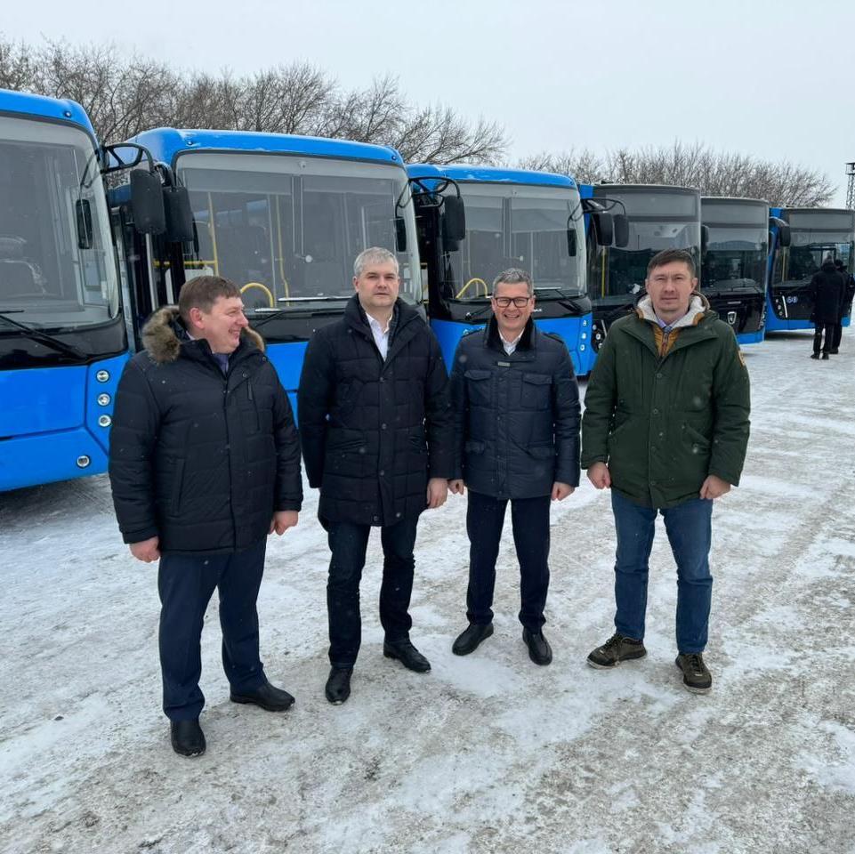 КАМАЗ поставил партию автобусов в Кемеровскую область
