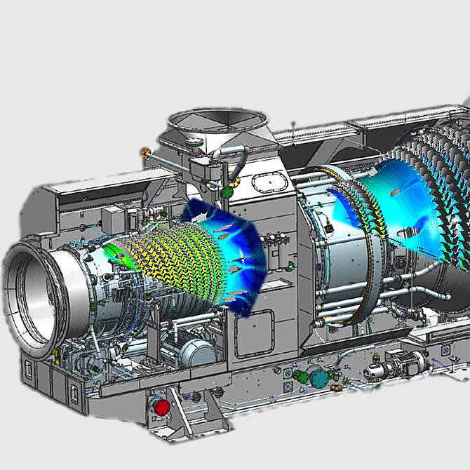 ОДК завершает работу над созданием цифрового двойника морского газотурбинного двигателя