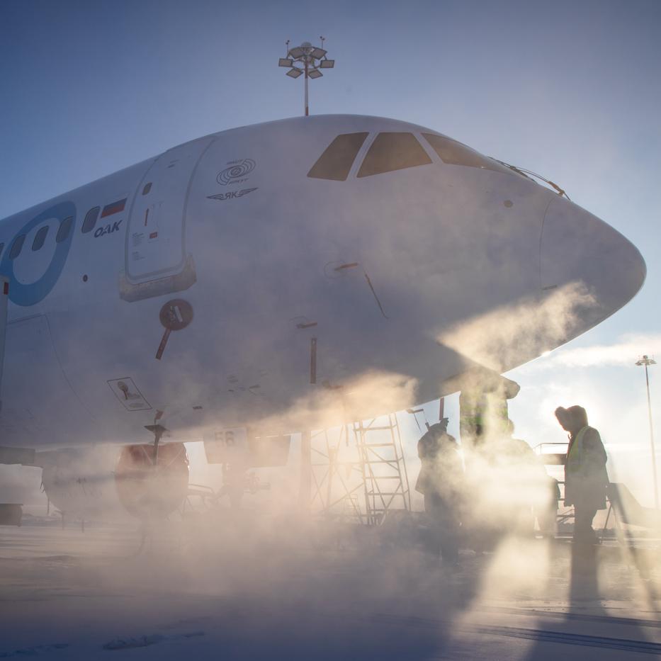 Самолет МС-21-300 вернулся из Якутска после завершения испытаний